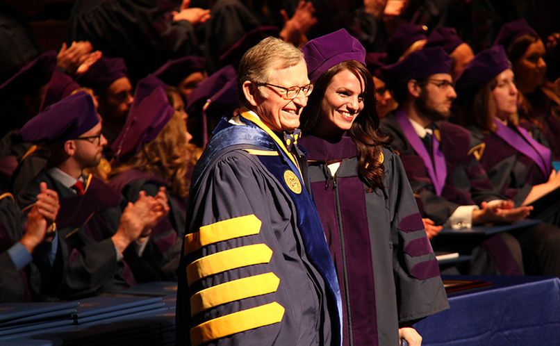 WVU President Gee at College of Law Commencement